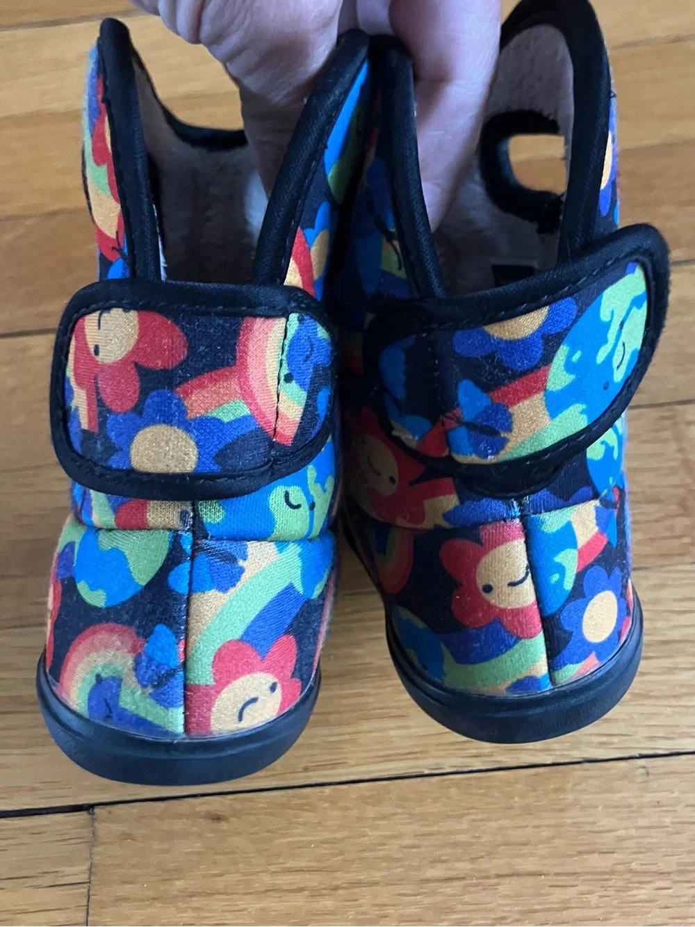 Baby Bogs II Rainbow Planet Colorful Waterproof Insulated Winter Snow Boots 7